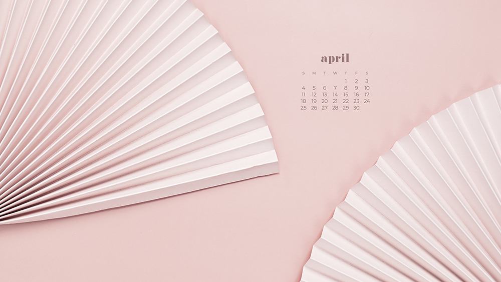 FREE APRIL 2021 WALLPAPER CALENDARS – 30 CUTE DESIGN OPTIONS!, Oh So Lovely Blog