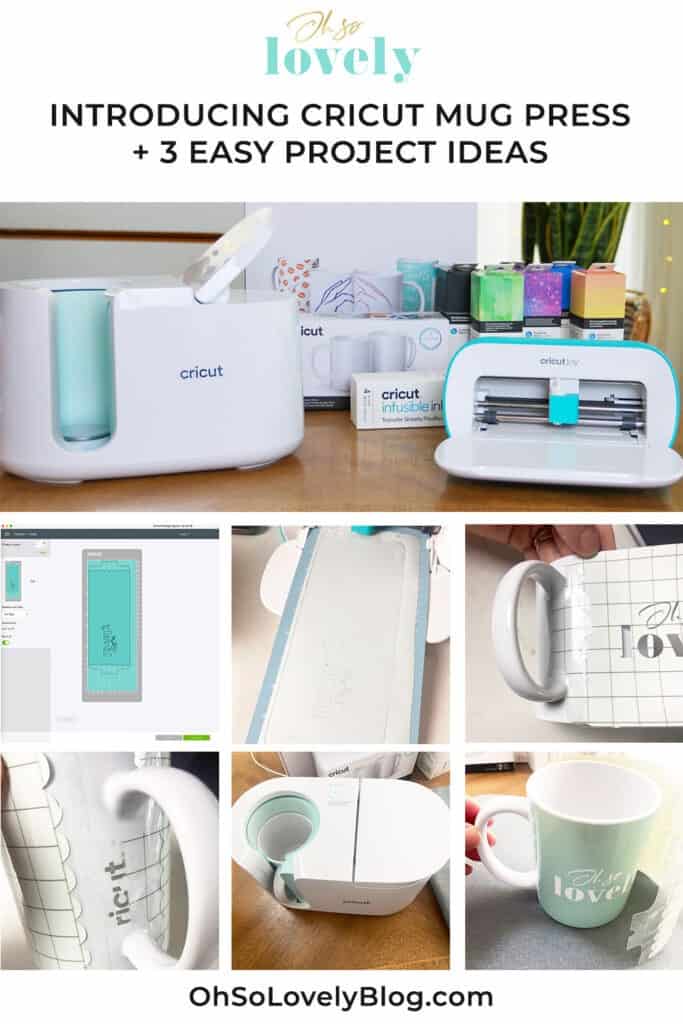 I'm so excited to share that Cricut has just launched a new product – Cricut Mug Press! Check out my 3 easy personalized mug making tutorials!