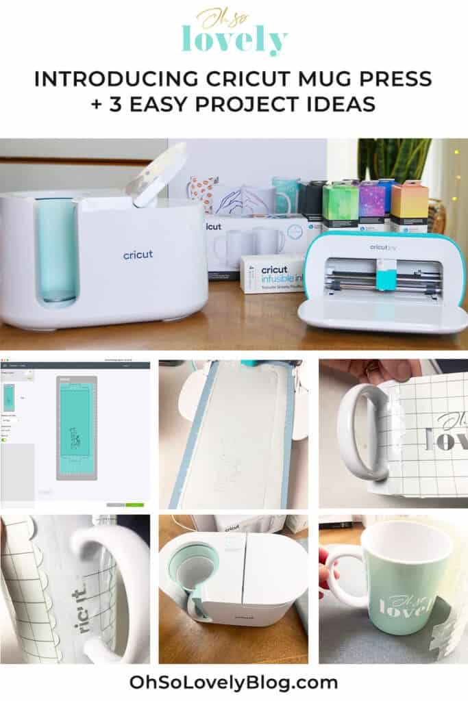 Cricut Mug Press steps on how to use