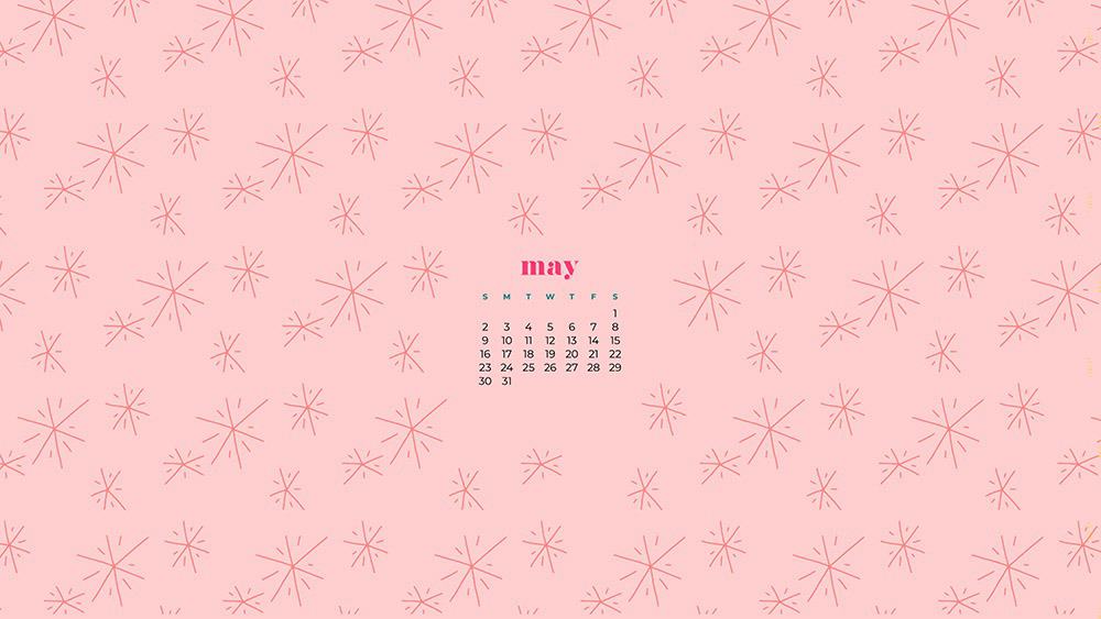 sunburst pattern on pink background 