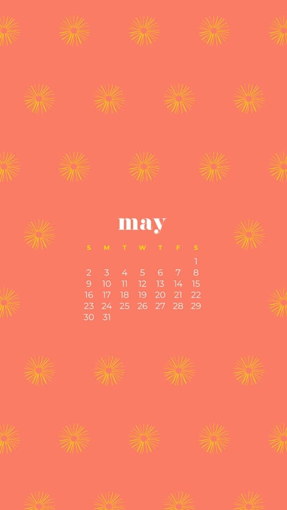 FREE MAY 2021 WALLPAPER CALENDARS – 30 CUTE OPTIONS TO DRESS YOUR TECH!, Oh So Lovely Blog