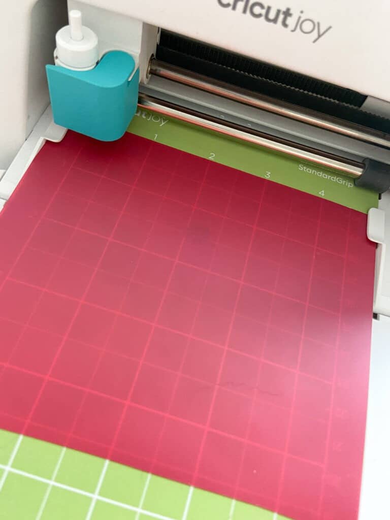 Cutting iron on with a Cricut Joy