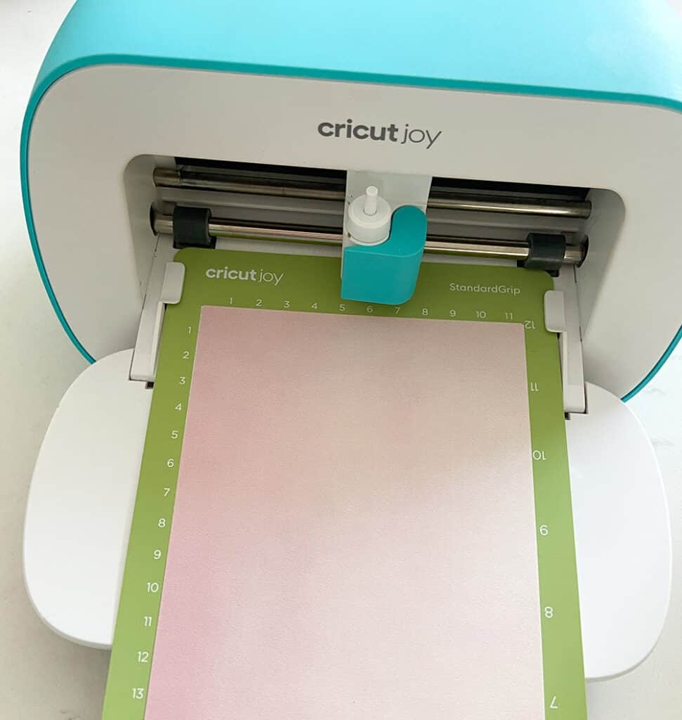 Cutting infusible ink with a Cricut Joy