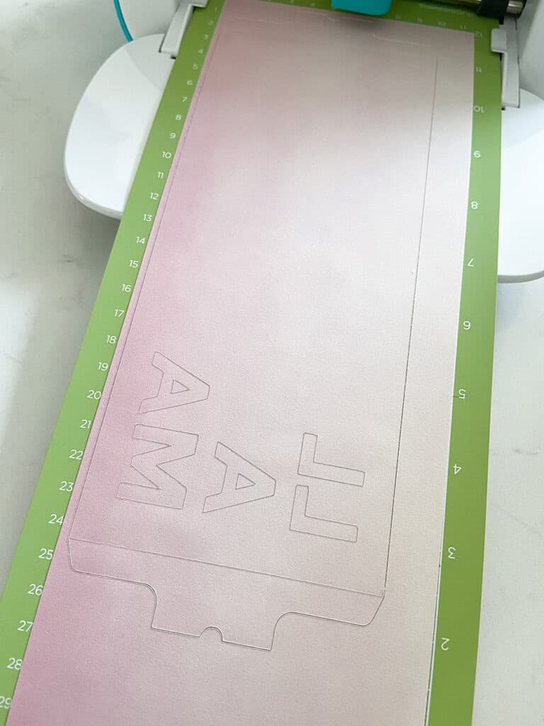 Cutting infusible ink with a Cricut Joy