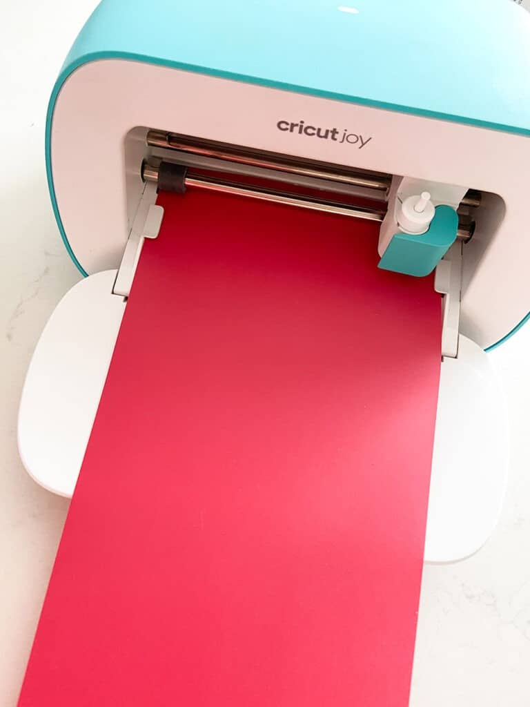 Cutting iron on with a Cricut Joy