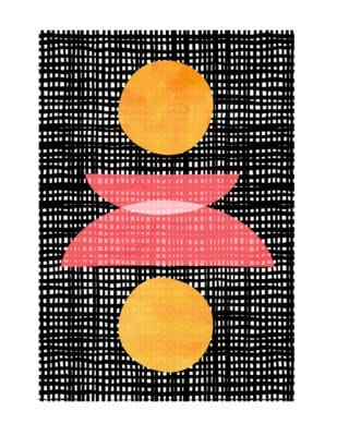 Abstract free printables – 30 modern, colorful designs to choose from!