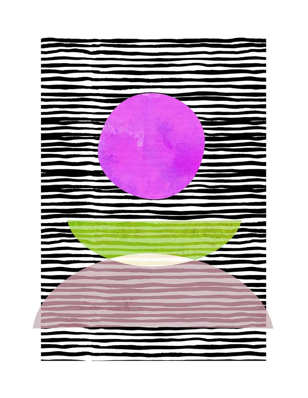 Abstract free printables 30 modern, colorful designs to choose from!