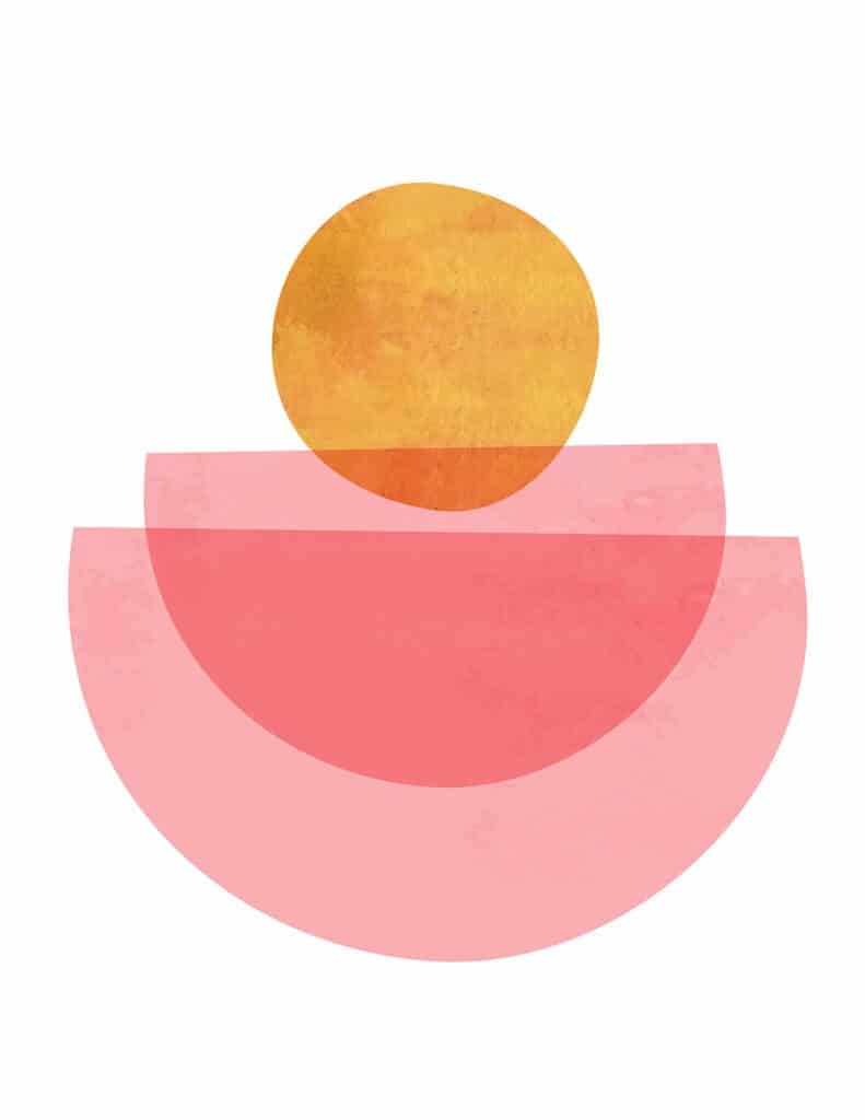 27 FREE MODERN GEOMETRIC ABSTRACT ART PRINTABLES, Oh So Lovely Blog