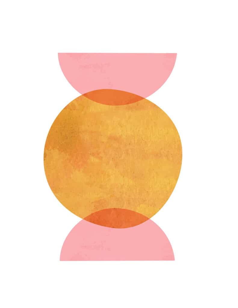 27 FREE MODERN GEOMETRIC ABSTRACT ART PRINTABLES, Oh So Lovely Blog
