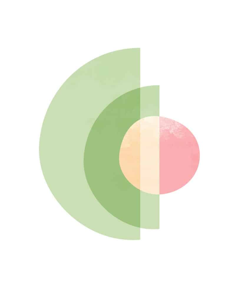 27 FREE MODERN GEOMETRIC ABSTRACT ART PRINTABLES, Oh So Lovely Blog