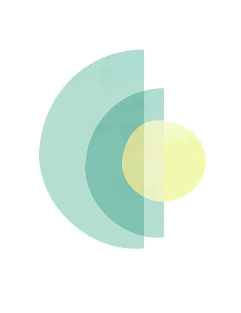 27 FREE MODERN GEOMETRIC ABSTRACT ART PRINTABLES, Oh So Lovely Blog