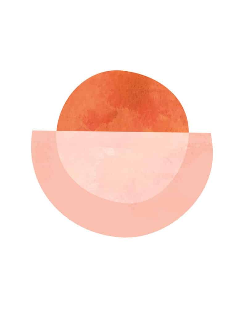27 FREE MODERN GEOMETRIC ABSTRACT ART PRINTABLES, Oh So Lovely Blog