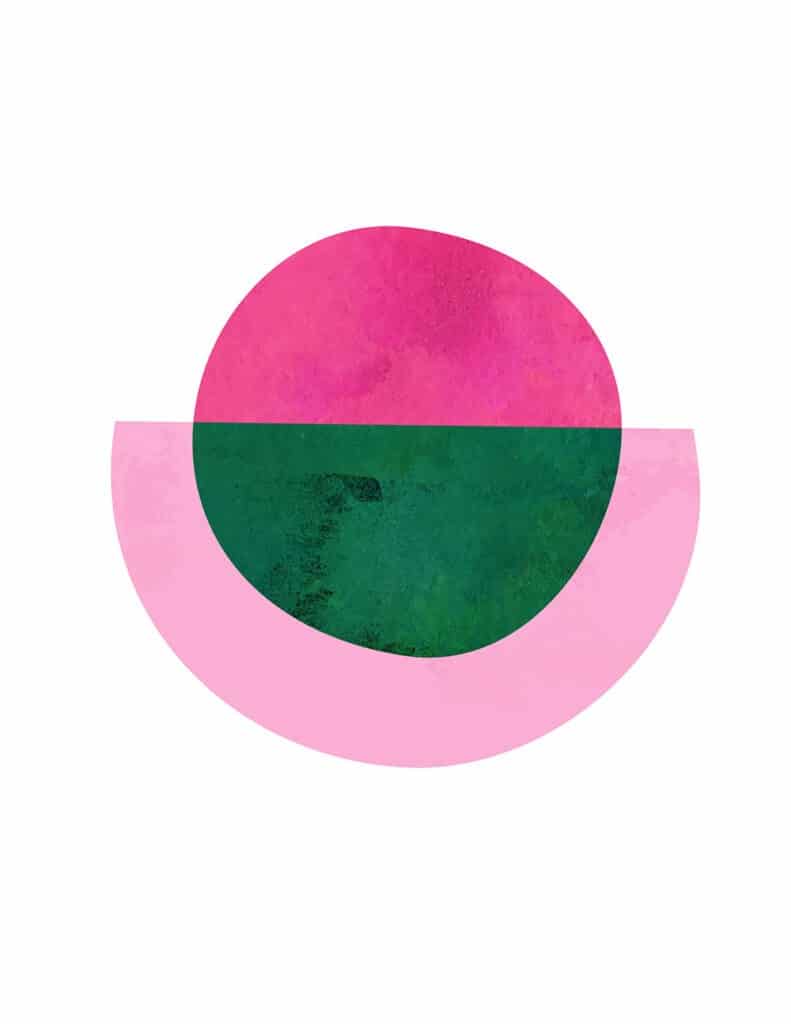 27 FREE MODERN GEOMETRIC ABSTRACT ART PRINTABLES, Oh So Lovely Blog