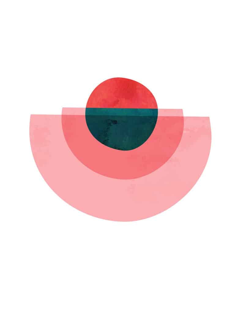 27 FREE MODERN GEOMETRIC ABSTRACT ART PRINTABLES, Oh So Lovely Blog