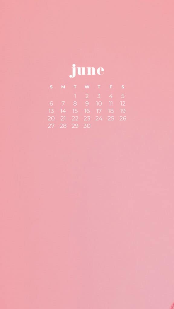 JUNE 2021 CALENDAR WALLPAPERS – 30 FREE OPTIONS FOR YOUR TECH!, Oh So Lovely Blog