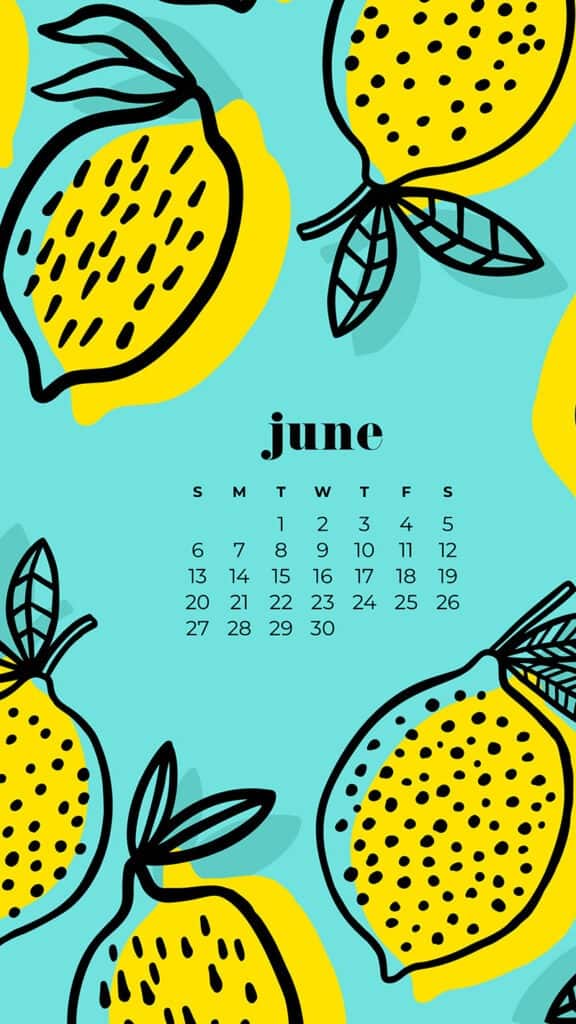 JUNE 2021 CALENDAR WALLPAPERS – 30 FREE OPTIONS FOR YOUR TECH!, Oh So Lovely Blog