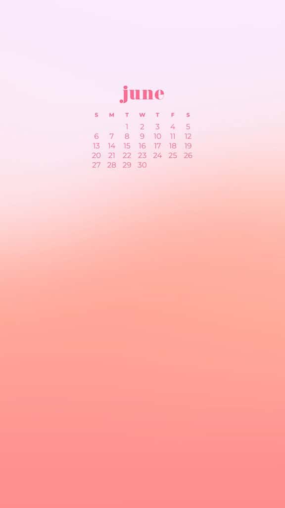 JUNE 2021 CALENDAR WALLPAPERS – 30 FREE OPTIONS FOR YOUR TECH!, Oh So Lovely Blog