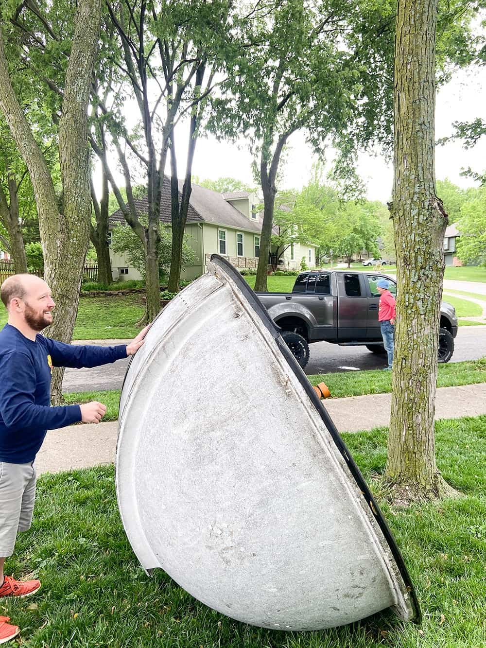 removing the observatory dome