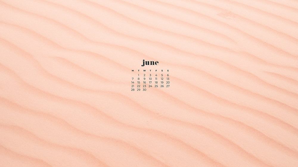 June 2021 wallpaper calendars – 30 FREE and cute options to dress your tech! Available in Sunday + Monday starts + no-calendar options.