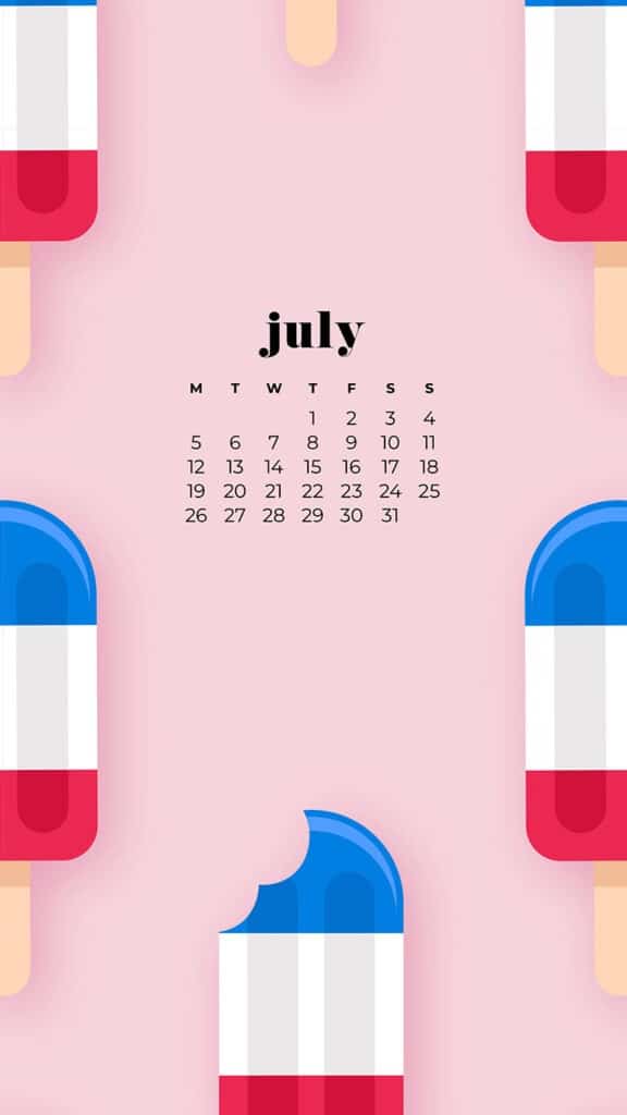 JULY 2021 CALENDAR WALLPAPERS – 32 FREE OPTIONS TO DRESS YOUR TECH!, Oh So Lovely Blog