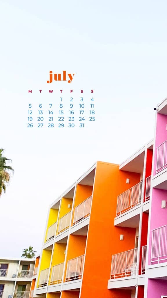 JULY 2021 CALENDAR WALLPAPERS – 32 FREE OPTIONS TO DRESS YOUR TECH!, Oh So Lovely Blog