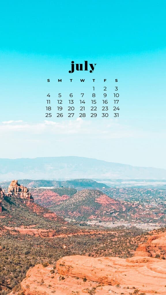 JULY 2021 CALENDAR WALLPAPERS – 32 FREE OPTIONS TO DRESS YOUR TECH!, Oh So Lovely Blog