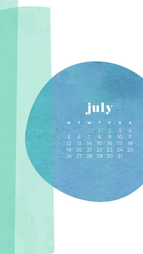 JULY 2021 CALENDAR WALLPAPERS – 32 FREE OPTIONS TO DRESS YOUR TECH!, Oh So Lovely Blog