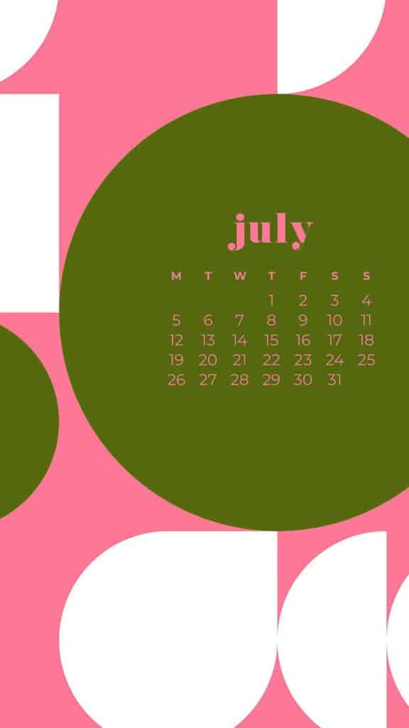 JULY 2021 CALENDAR WALLPAPERS – 32 FREE OPTIONS TO DRESS YOUR TECH!, Oh So Lovely Blog