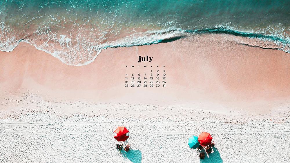 july summer background