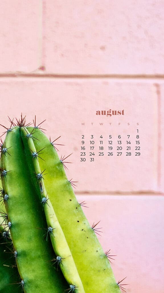 AUGUST 2021 CALENDAR WALLPAPERS – 33 FREE &#038; FUN DESIGNS TO DRESS YOUR TECH!, Oh So Lovely Blog