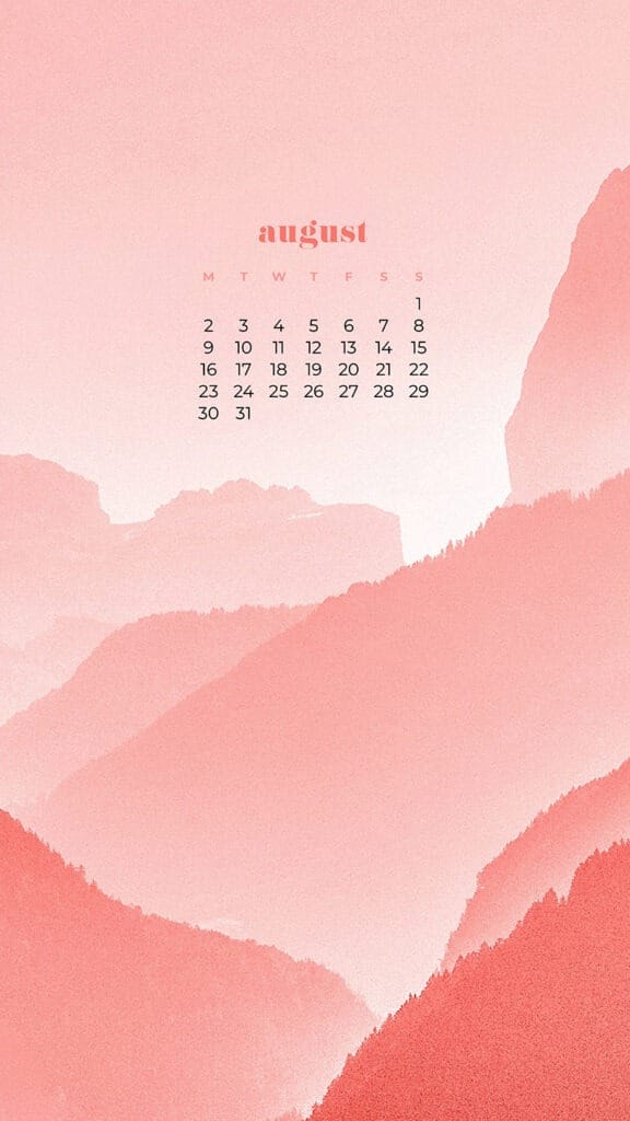 AUGUST 2021 CALENDAR WALLPAPERS – 33 FREE &#038; FUN DESIGNS TO DRESS YOUR TECH!, Oh So Lovely Blog