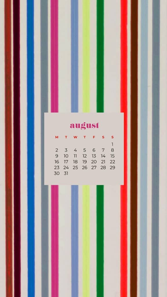 AUGUST 2021 CALENDAR WALLPAPERS – 33 FREE &#038; FUN DESIGNS TO DRESS YOUR TECH!, Oh So Lovely Blog