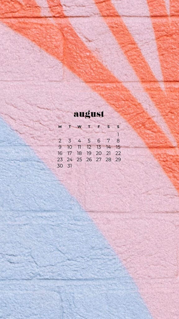 AUGUST 2021 CALENDAR WALLPAPERS – 33 FREE &#038; FUN DESIGNS TO DRESS YOUR TECH!, Oh So Lovely Blog