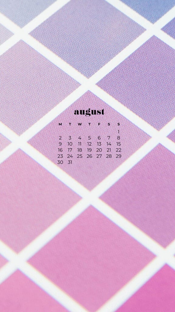 AUGUST 2021 CALENDAR WALLPAPERS – 33 FREE &#038; FUN DESIGNS TO DRESS YOUR TECH!, Oh So Lovely Blog