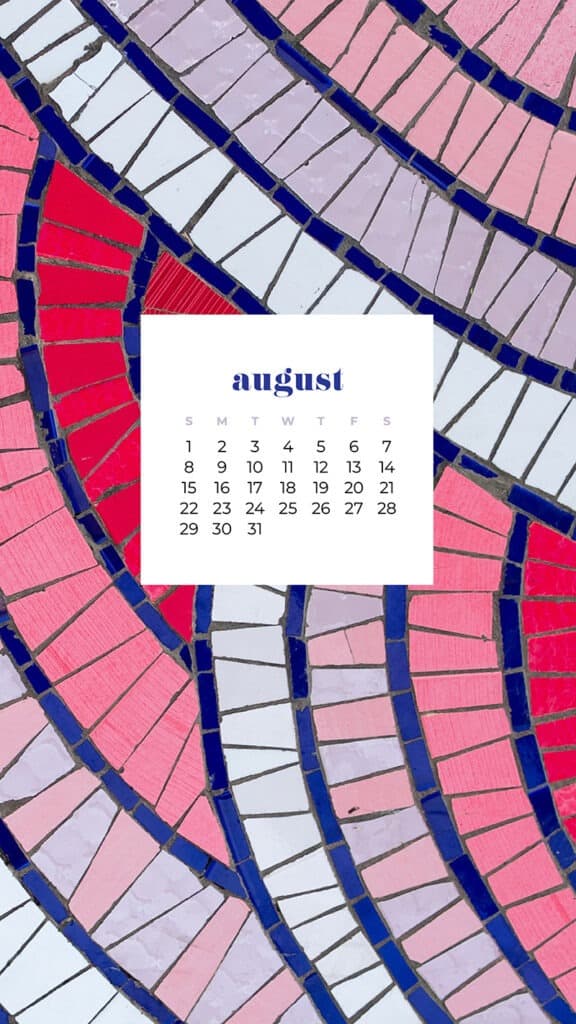 AUGUST 2021 CALENDAR WALLPAPERS – 33 FREE &#038; FUN DESIGNS TO DRESS YOUR TECH!, Oh So Lovely Blog