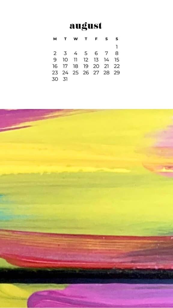 AUGUST 2021 CALENDAR WALLPAPERS – 33 FREE &#038; FUN DESIGNS TO DRESS YOUR TECH!, Oh So Lovely Blog