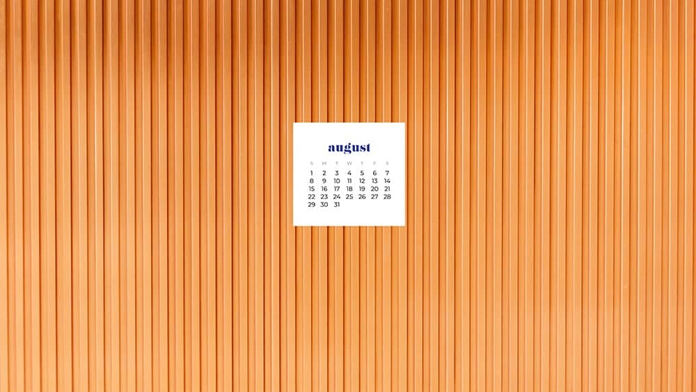August 2021 - FREE wallpaper calendars in Sunday and Monday starts + no-calendar options. 33 designs for both desktop and smart phones!