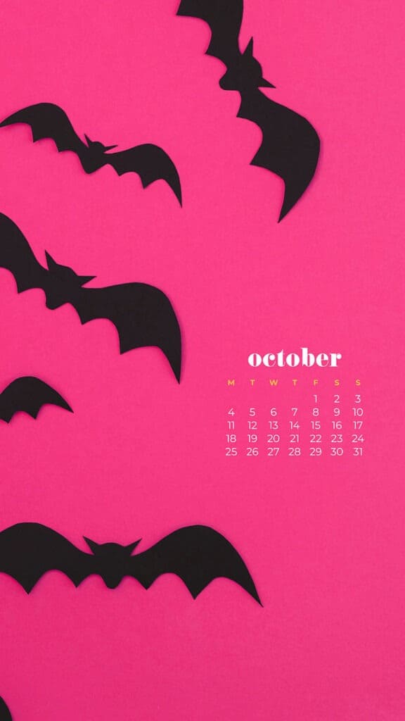 35 FREE OCTOBER 2021 CALENDAR WALLPAPERS TO DRESS YOUR TECH, Oh So Lovely Blog