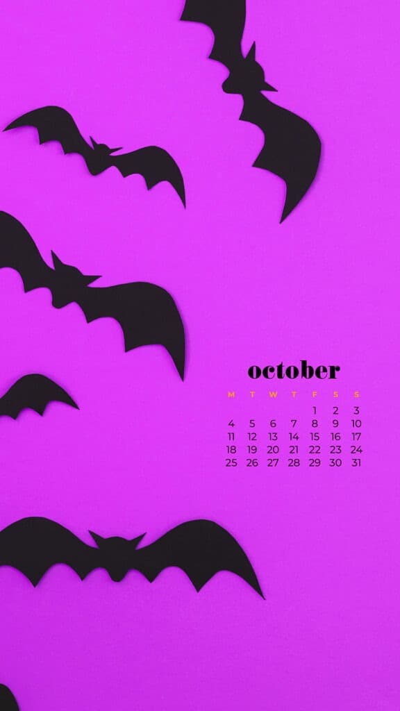 35 FREE OCTOBER 2021 CALENDAR WALLPAPERS TO DRESS YOUR TECH, Oh So Lovely Blog