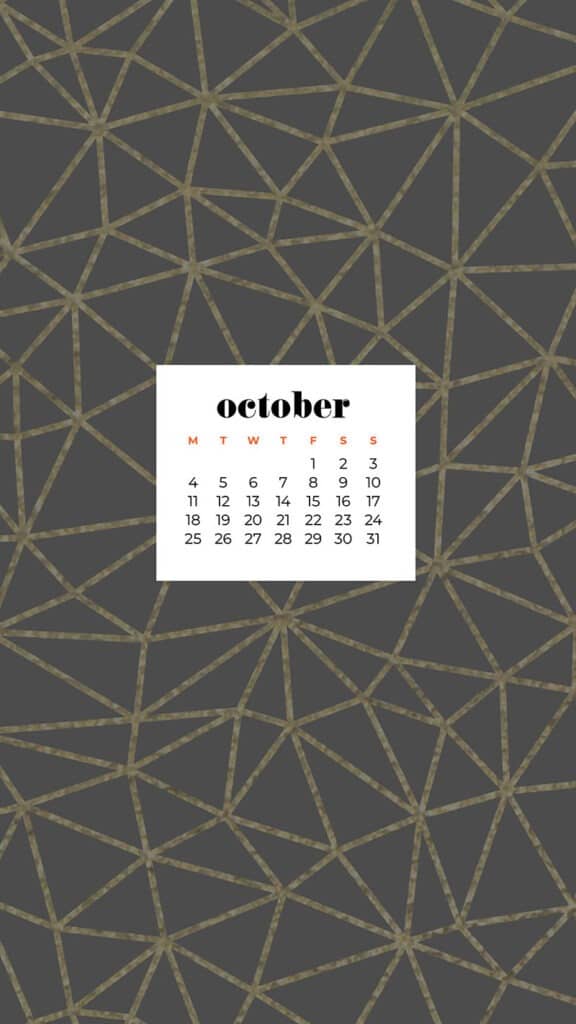 35 FREE OCTOBER 2021 CALENDAR WALLPAPERS TO DRESS YOUR TECH, Oh So Lovely Blog