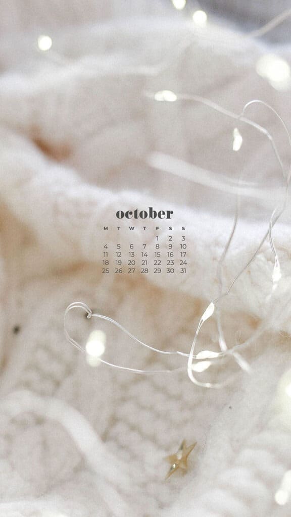 35 FREE OCTOBER 2021 CALENDAR WALLPAPERS TO DRESS YOUR TECH, Oh So Lovely Blog