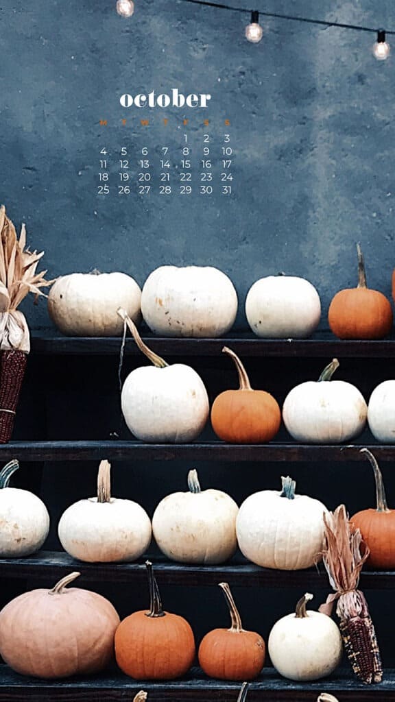 35 FREE OCTOBER 2021 CALENDAR WALLPAPERS TO DRESS YOUR TECH, Oh So Lovely Blog