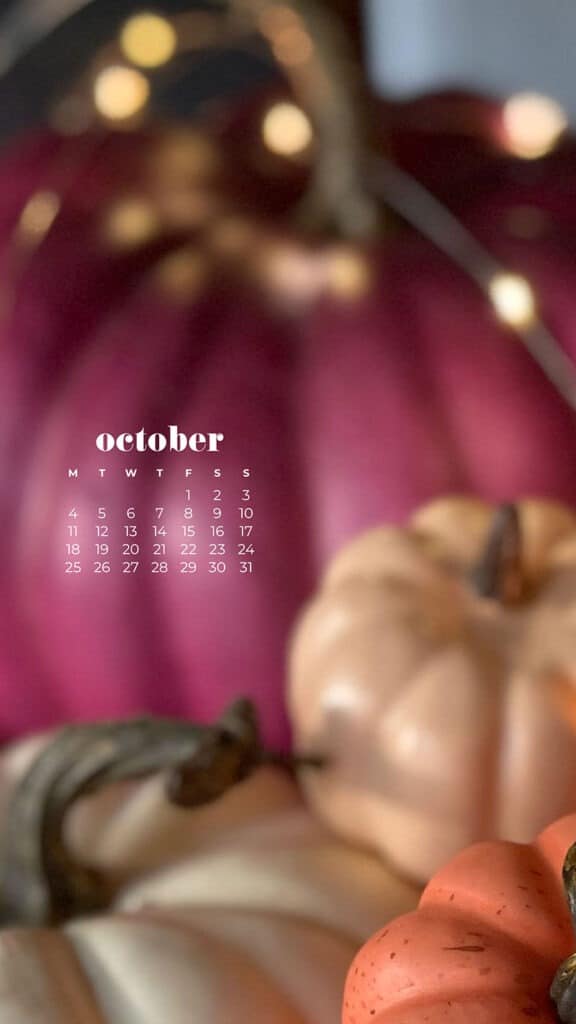 35 FREE OCTOBER 2021 CALENDAR WALLPAPERS TO DRESS YOUR TECH, Oh So Lovely Blog