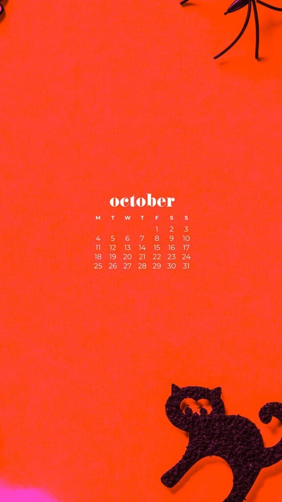 35 FREE OCTOBER 2021 CALENDAR WALLPAPERS TO DRESS YOUR TECH, Oh So Lovely Blog