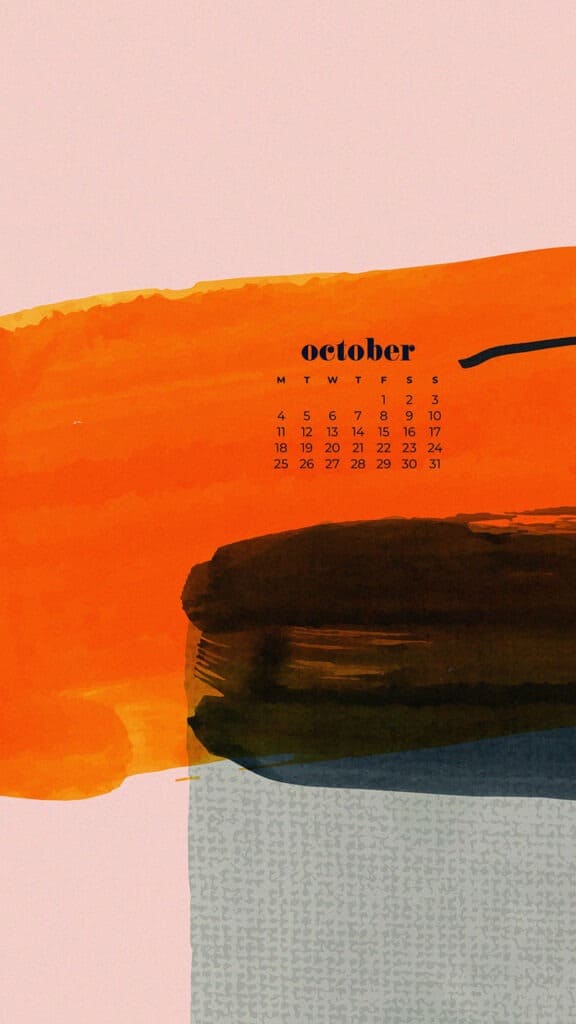 35 FREE OCTOBER 2021 CALENDAR WALLPAPERS TO DRESS YOUR TECH, Oh So Lovely Blog