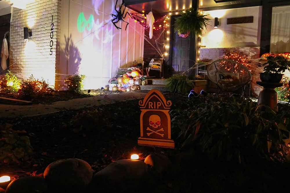 Outdoor Halloween decorations — A spooky and fun tour through all of our decor + affordable product recommendations. Get inspired!