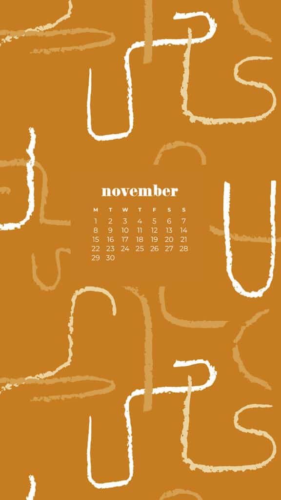 35 FREE NOVEMBER 2021 CALENDAR WALLPAPERS TO DRESS YOUR TECH, Oh So Lovely Blog