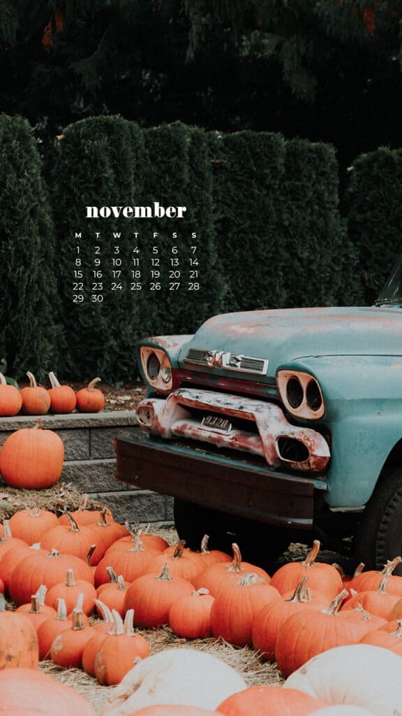 35 FREE NOVEMBER 2021 CALENDAR WALLPAPERS TO DRESS YOUR TECH, Oh So Lovely Blog