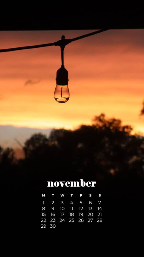 35 FREE NOVEMBER 2021 CALENDAR WALLPAPERS TO DRESS YOUR TECH, Oh So Lovely Blog