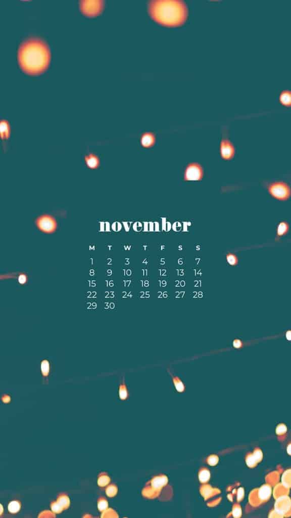 35 FREE NOVEMBER 2021 CALENDAR WALLPAPERS TO DRESS YOUR TECH, Oh So Lovely Blog